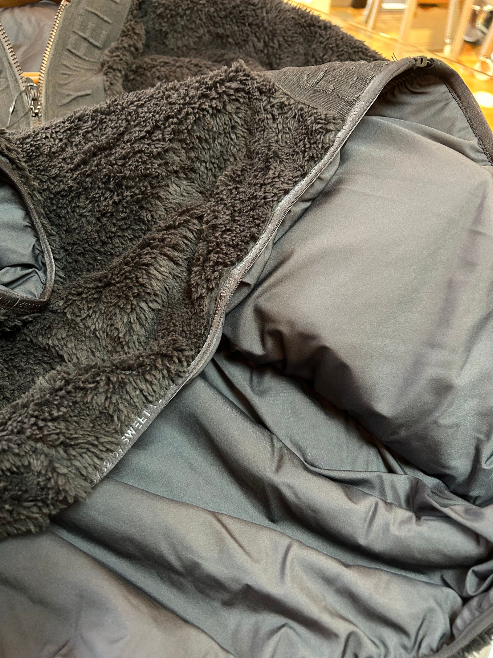 BOA FLEECE JACKETパーカーブルゾン BLACK【SY32 by SWEET YEARS】