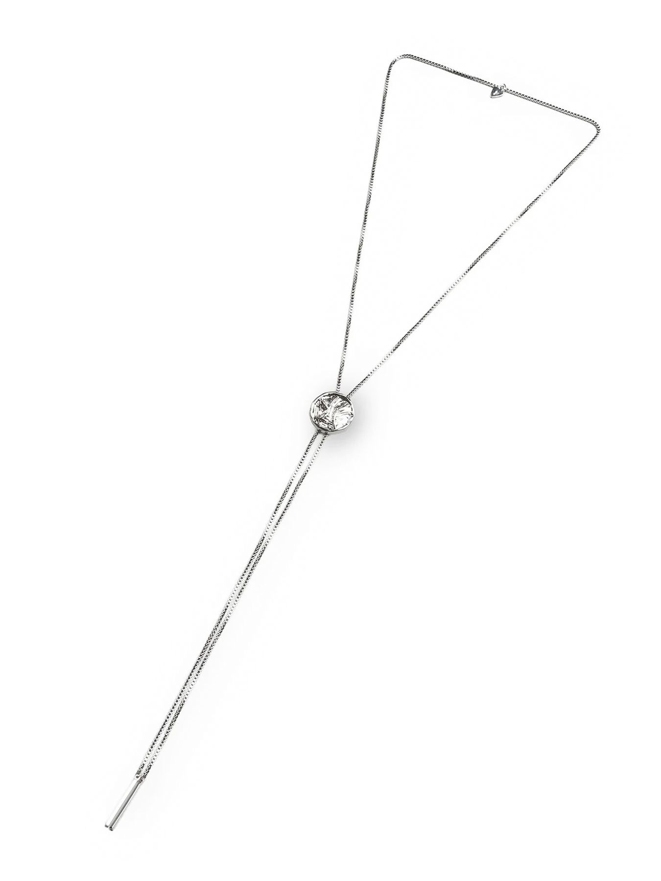 メタルループタイ / シルバー【NO ID.】