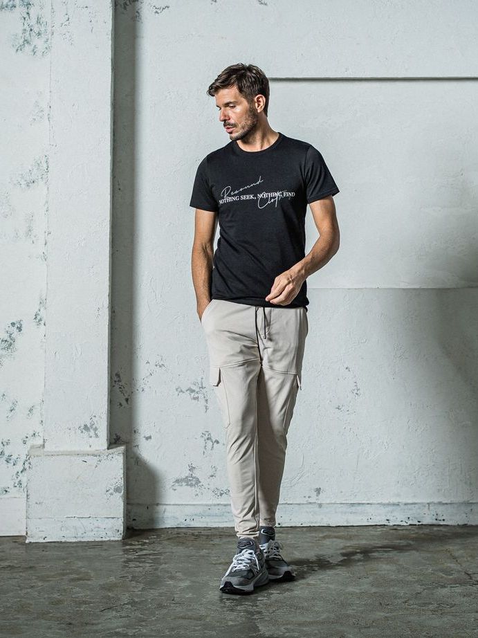 《予約11月17日19時締め》 Darrell sweatcargo  PT / カーゴパンツダレル / ベージュ