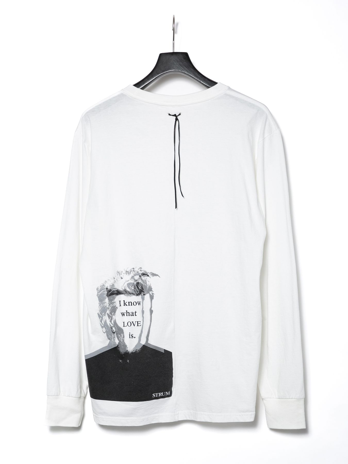 Natural Soft Cotton Plain Stitches Rib Crew Neck T-shirt / 30/-ナチュラルソフト天竺 クルーネック リブ ロングスリーブ Tシャツ / ホワイト