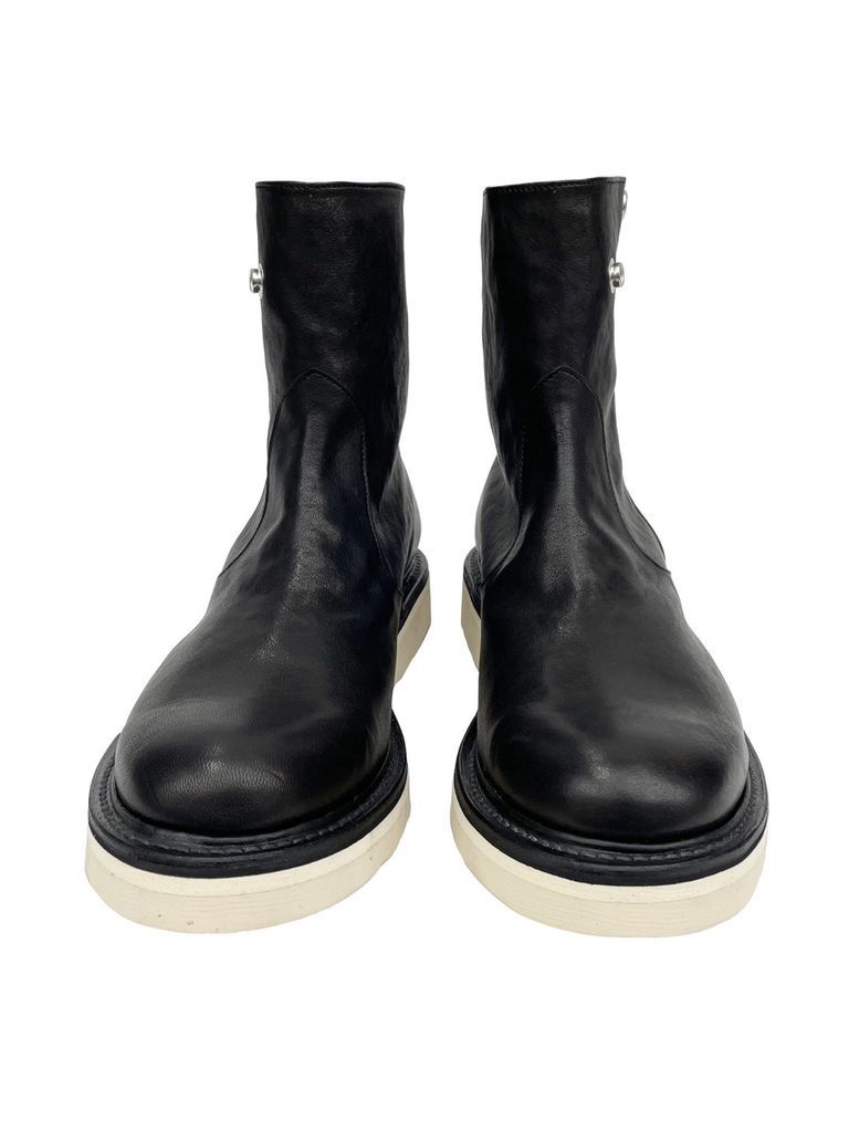 Pit Vegitable Full Tanned Shrinked Horse Riders Boots / ピットフルタンニン シュリンク ホースハイド 『ライダース ブーツ』TRASH