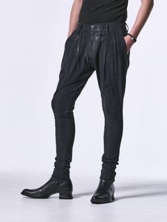 《予約品》 Jodhpurs / サルエルジョッパーズスラックス / ブラック・コーティング