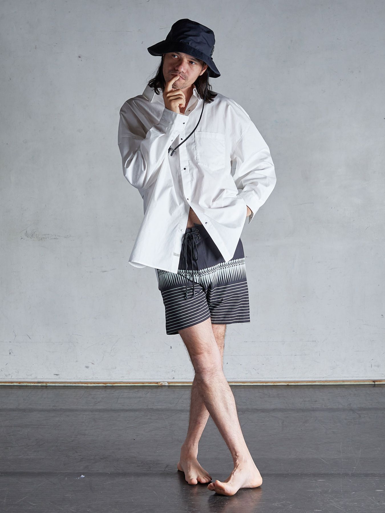 【予約品 11月23日(日) 締切】SURF SHORTS / サーフパンツ / BLACK