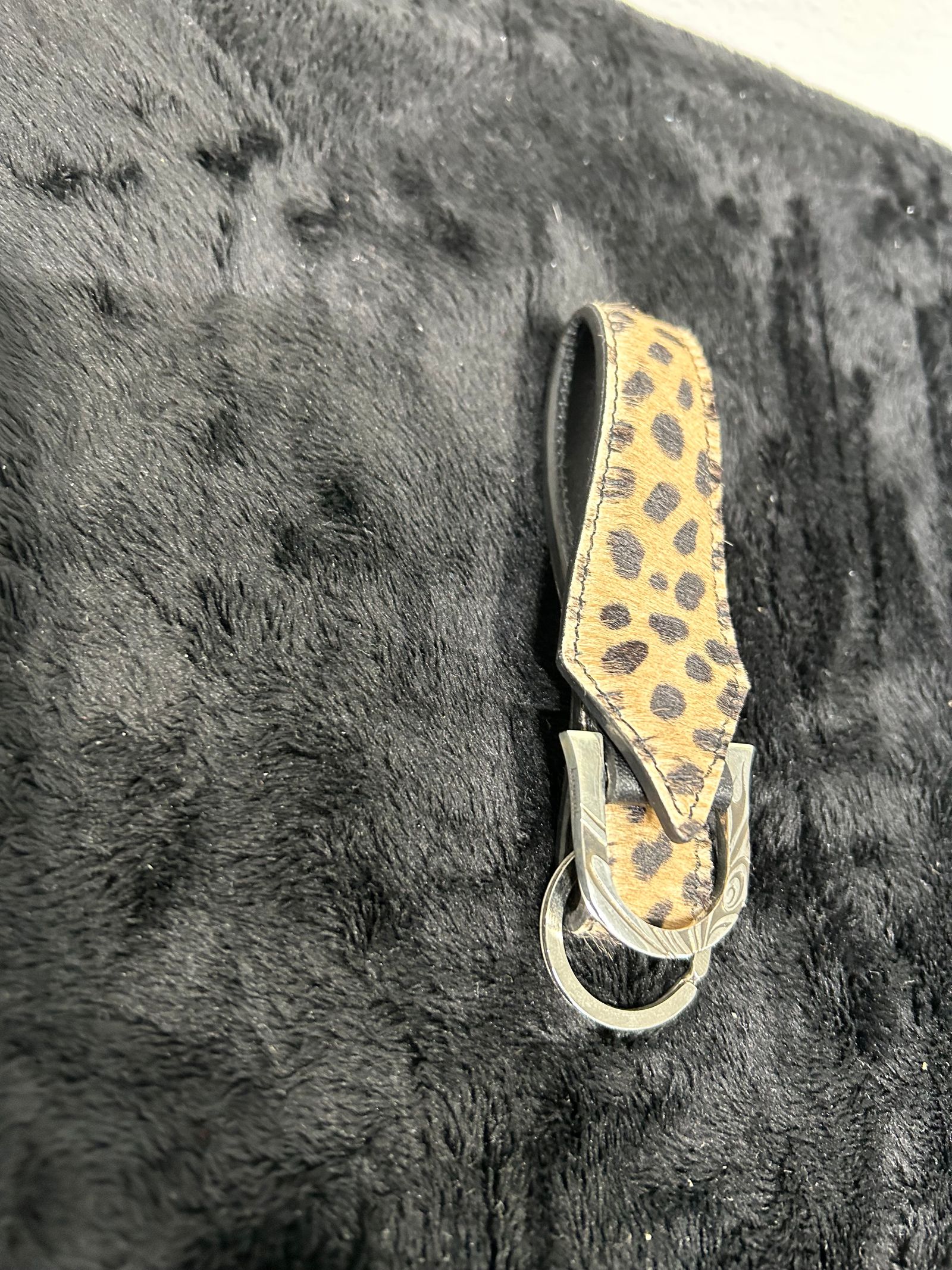 《予約品》 KeyHolder / ハラコキーホルダー / チーター柄
