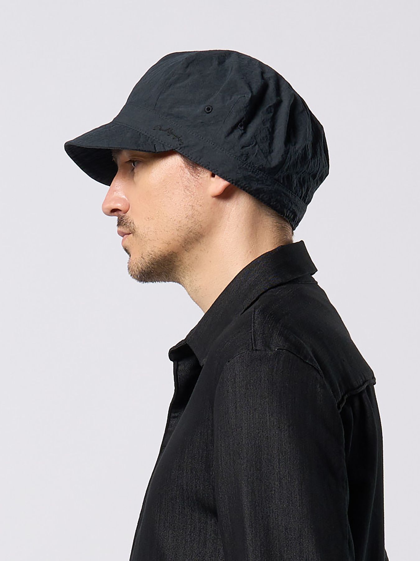 【予約品 9月23日(火) 締切】solid engineer cap / ソリッド エンジニアキャップ / ダークネイビー