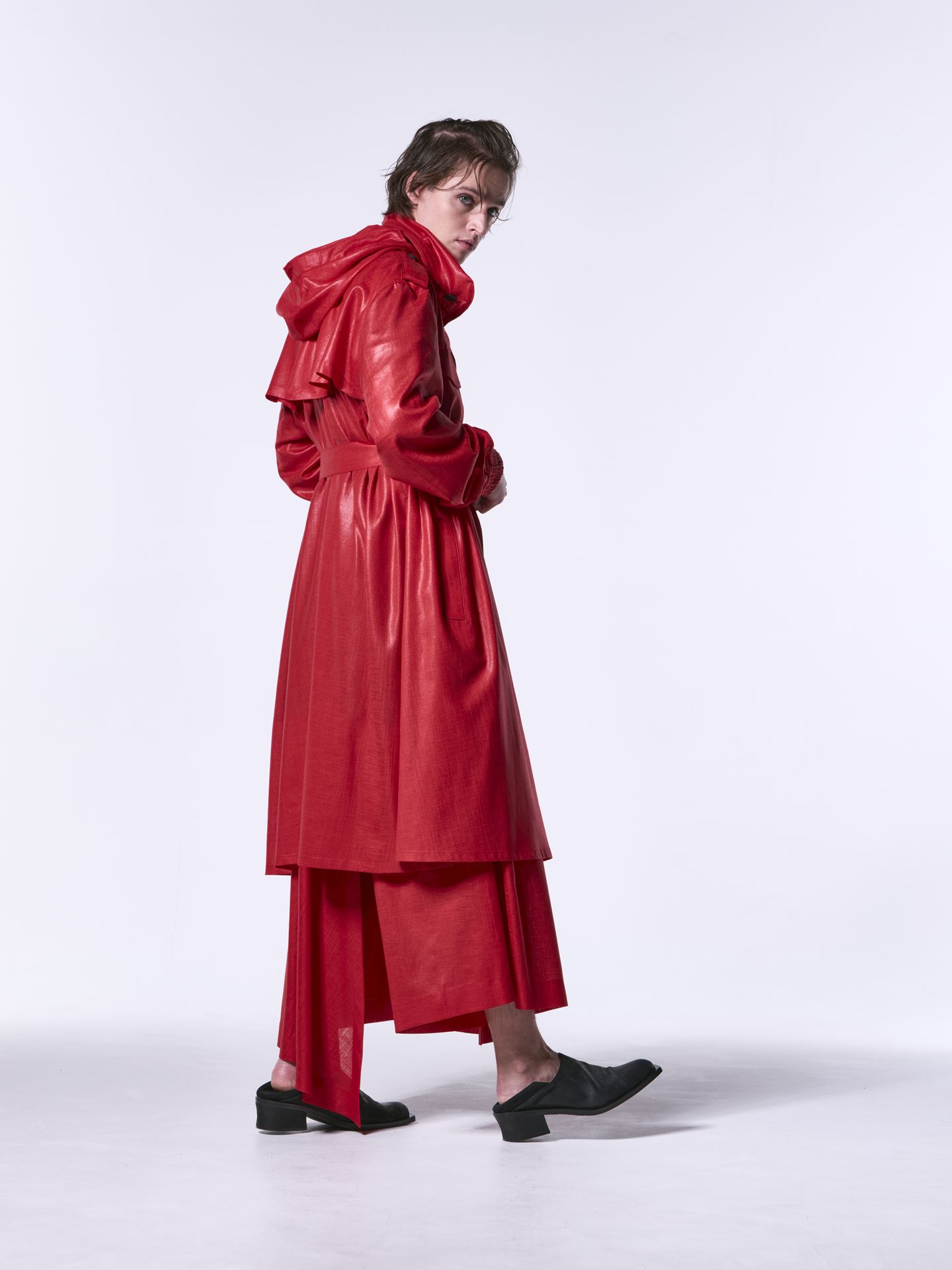 《予約品》Siler Slab M65DrapeCoat / ドレープコート / レッド