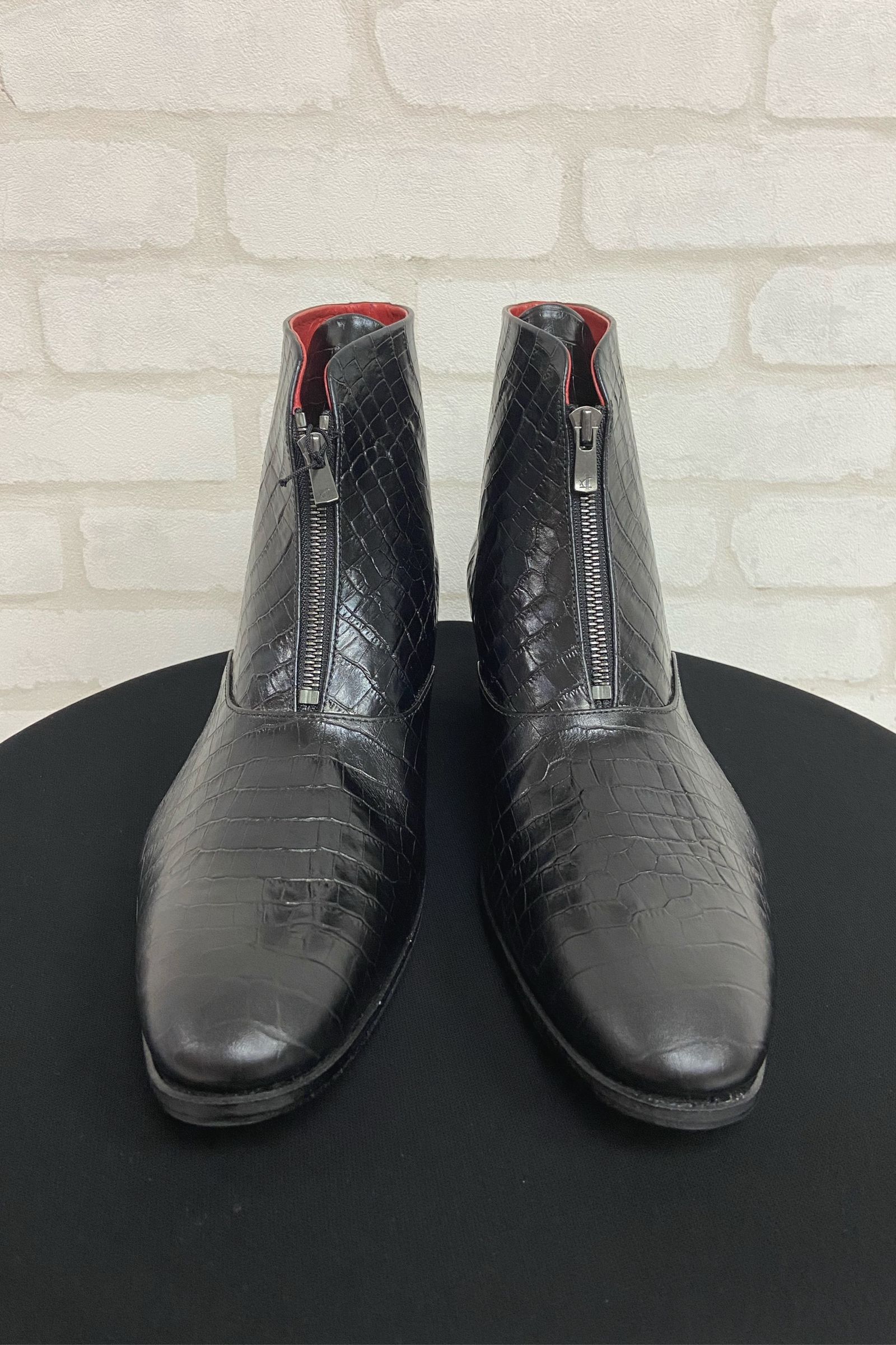 Zip Heel Boots / BLACK 【ys Yuji SUGENO】