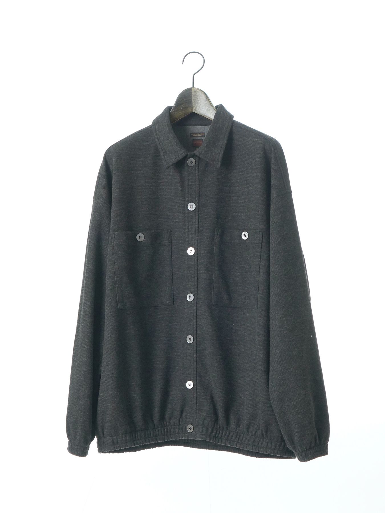 【予約品 】LUXMODERN OVERSHIRTS / オーバーシャツ / 杢グレー