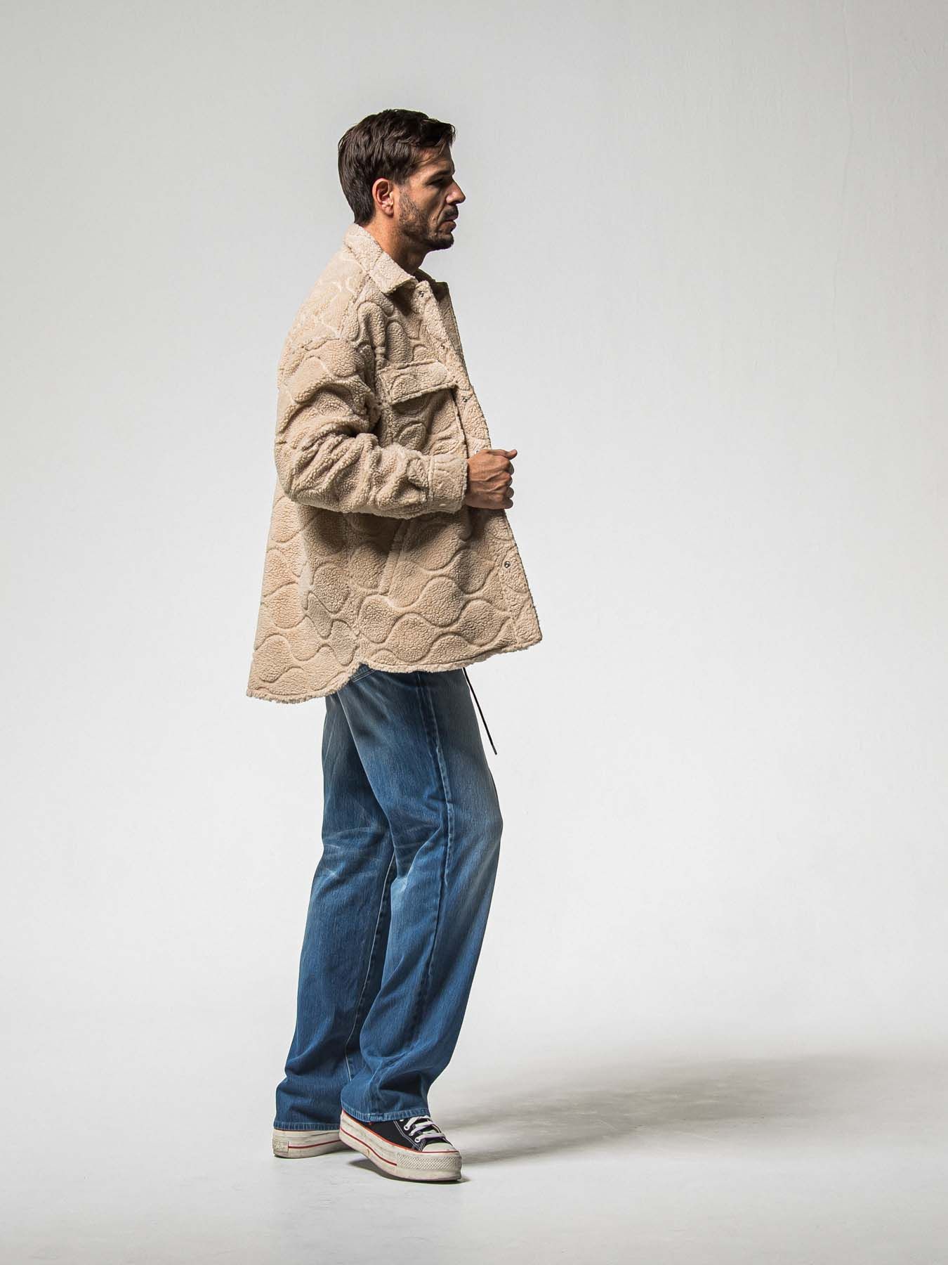 【予約品 】CPO BOA SHIRTS JK / CPOボアシャツジャケット / カーキベージュ