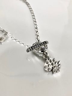 《受注生産》 CHAIN NECKLACE T-BAR [SPIKE : SPADE] / スパイクスペードTバーネックレス/ 注文から2～3週間後入荷予定