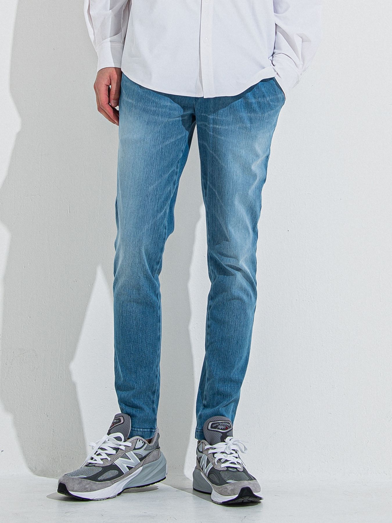 【予約品 】DENIM JERSEY CHRIS EASY TUCK PT / デニムジャージクリスイージータックパンツ / ライトインディゴ