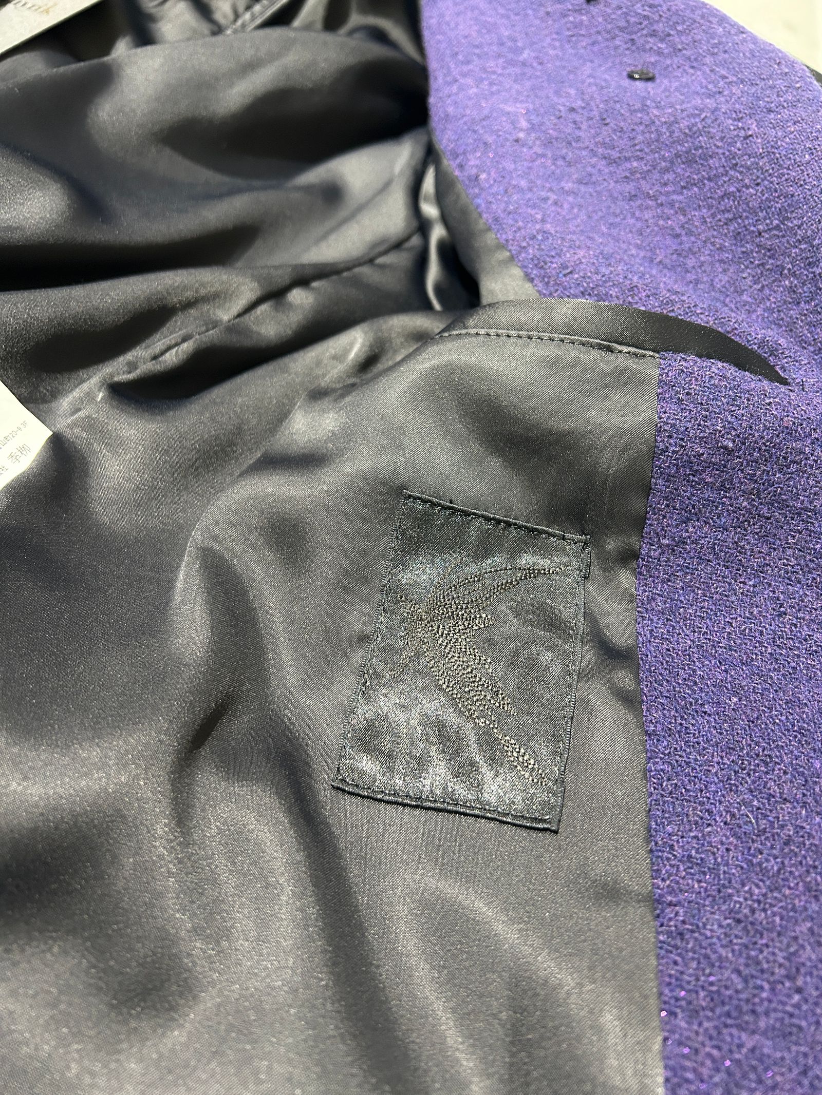 Cut Off Napoleon Jacket / カットオフナポレオンジャケット / パープル