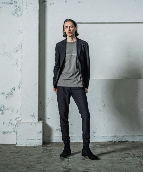 《予約11月17日19時締め》 GARY JACKET / テーラードジャケット / ブラック