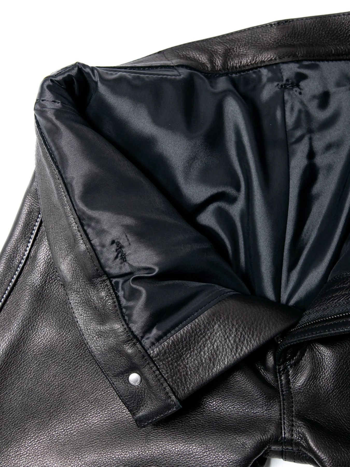 Japanese Washable Cow hide Five Pocket Pants / ジャパン ウォッシャブル カウハイド 5ポケットパンツ / LAD GEAR