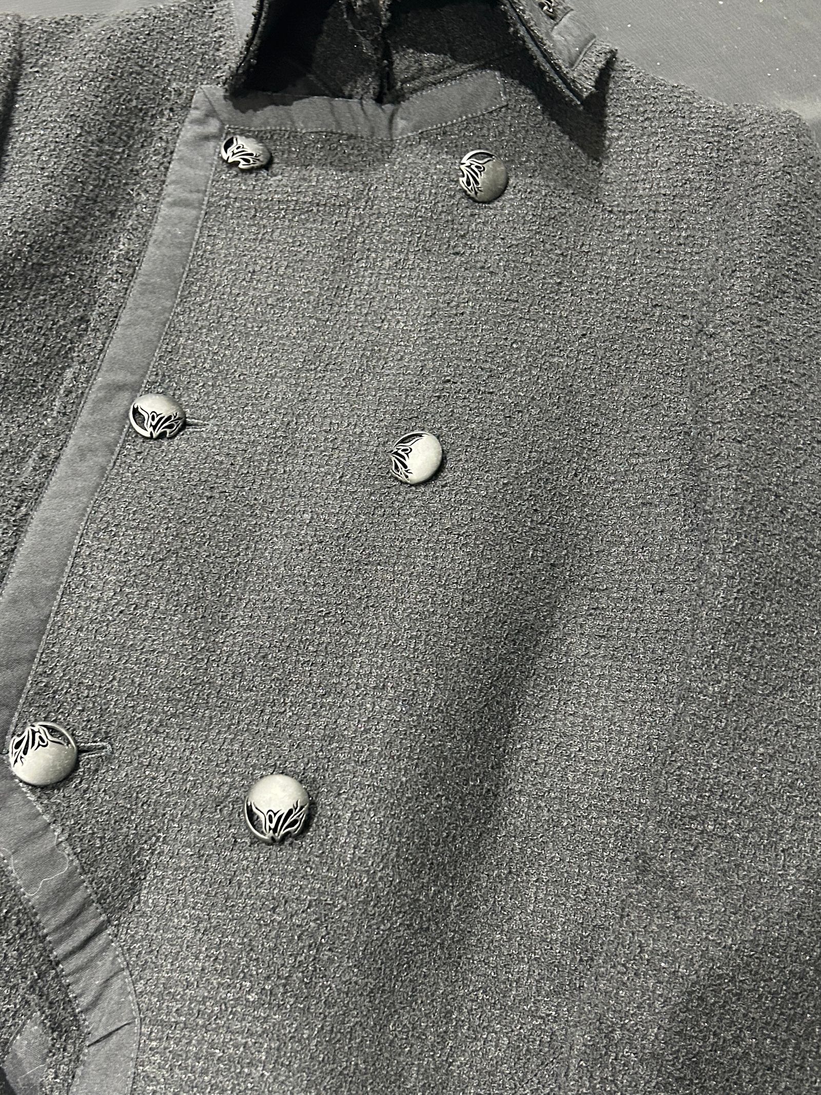 Cut Off Napoleon Jacket / カットオフナポレオンジャケット / ブラック