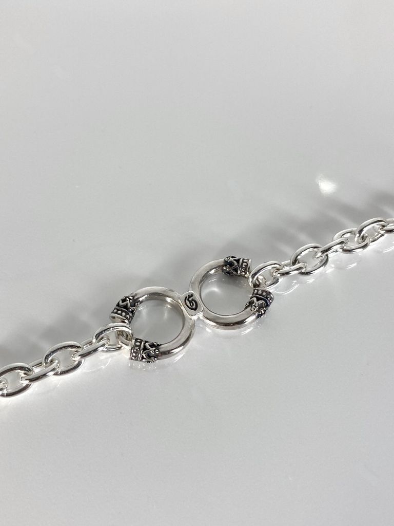 《受注生産》 CROWN CHAIN BRACELET ブレスレット / 注文から1~2週間後入荷予定