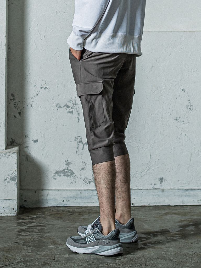 cargo cropped PTクロップドカーゴパンツ / グレー