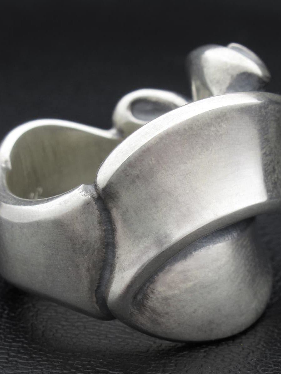 Flap Ribbon Ring L / NONE / リング