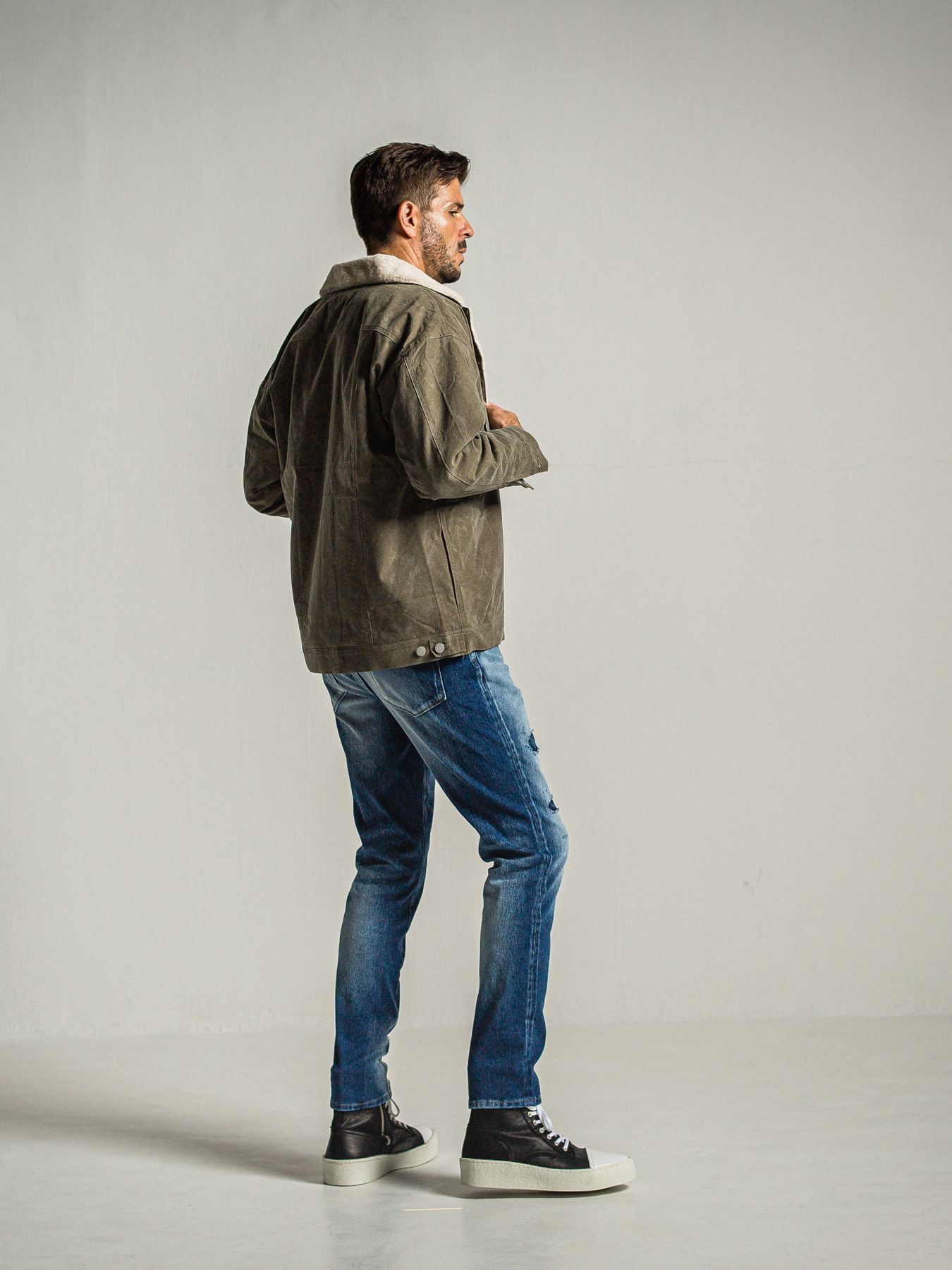 《予約品》 MICK DENIM JERSEY  / ジャージデニム / インディゴUSED