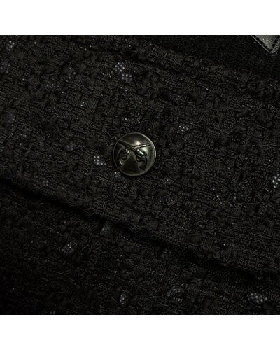 【予約品 】CORDUROY SH / コーデュロイ シャツクロスガンパッチ / ブラック[26FGS-02A]