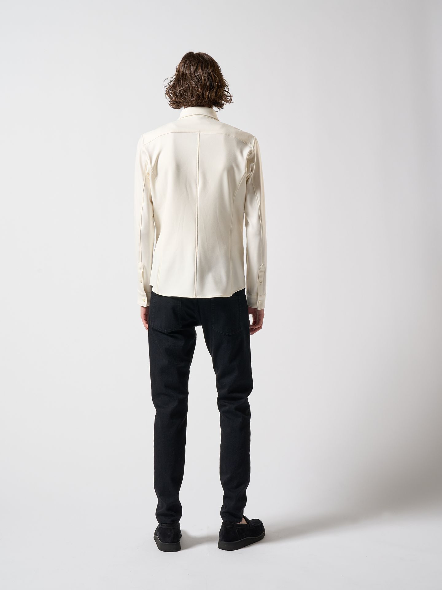 【予約品】 B.D shirt(cosmical warm) / ボタンダウンシャツ / ホワイト