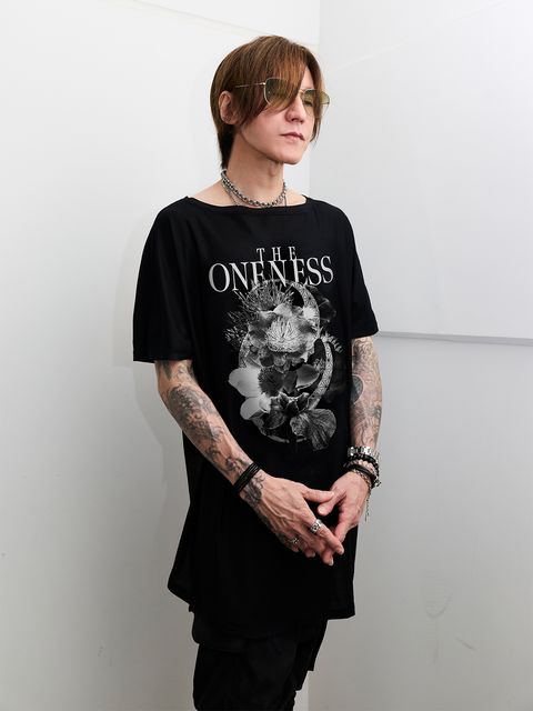 【予約品 10月26日(月) 締切】《熊本地震復興支援チャリティー》Organic Cotton French Sleeve T / オーガニックコットン フレンチスリーブ Tシャツ / ブラック