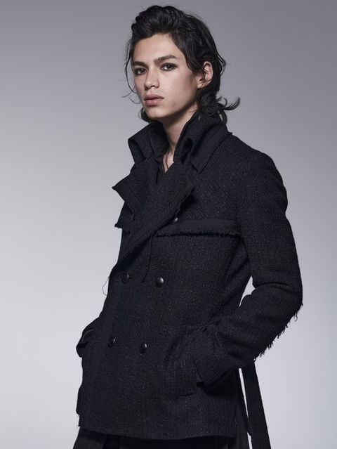 《予約品》 ShortTrenchCoat / トレンチコート / ブラック 【kiryuyrik】 10月以降入荷予定