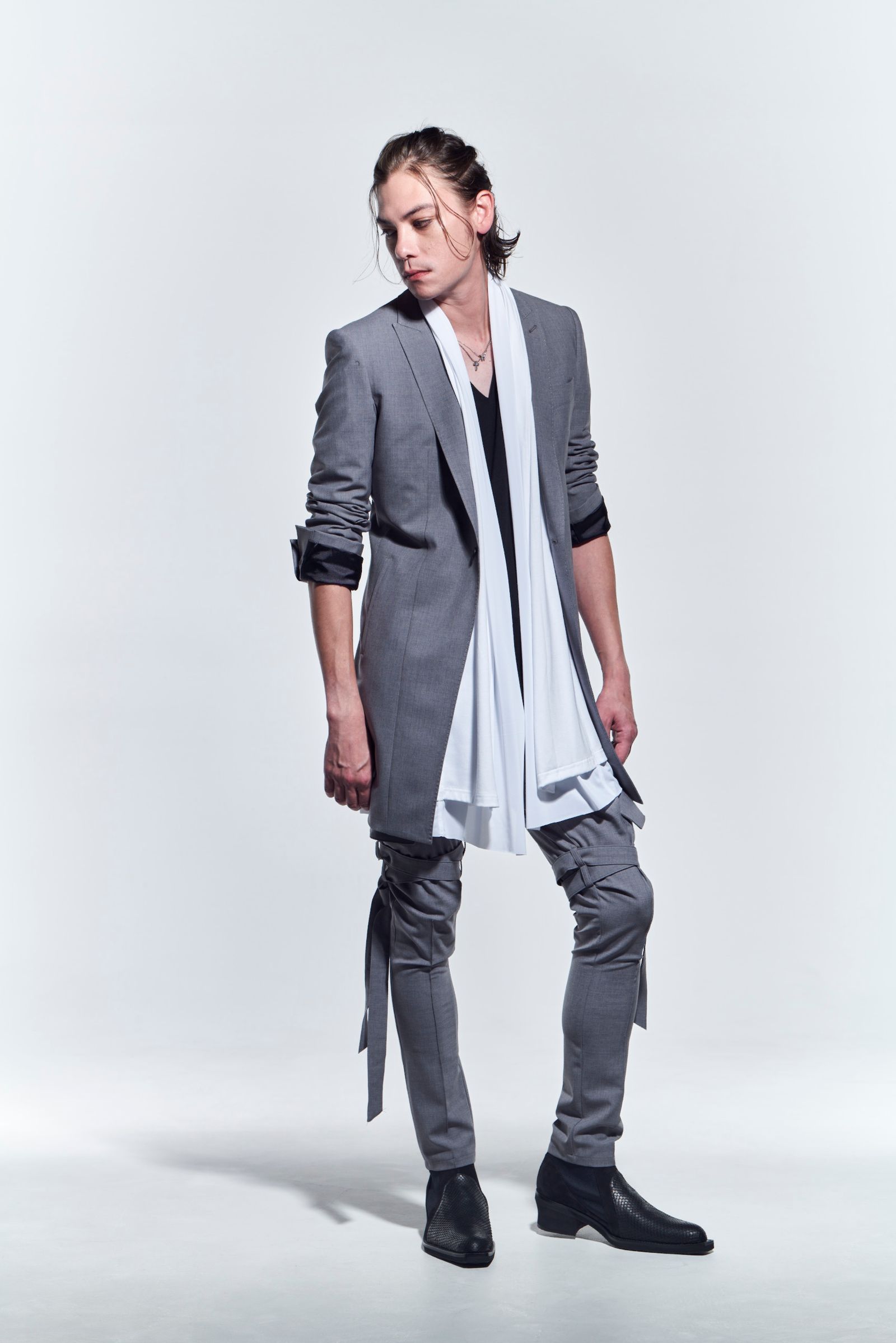《予約品》 SaruelBondagePants サルエルパンツ TWS-Stretch / Grey 【kiryuyrik】 1月入荷予定