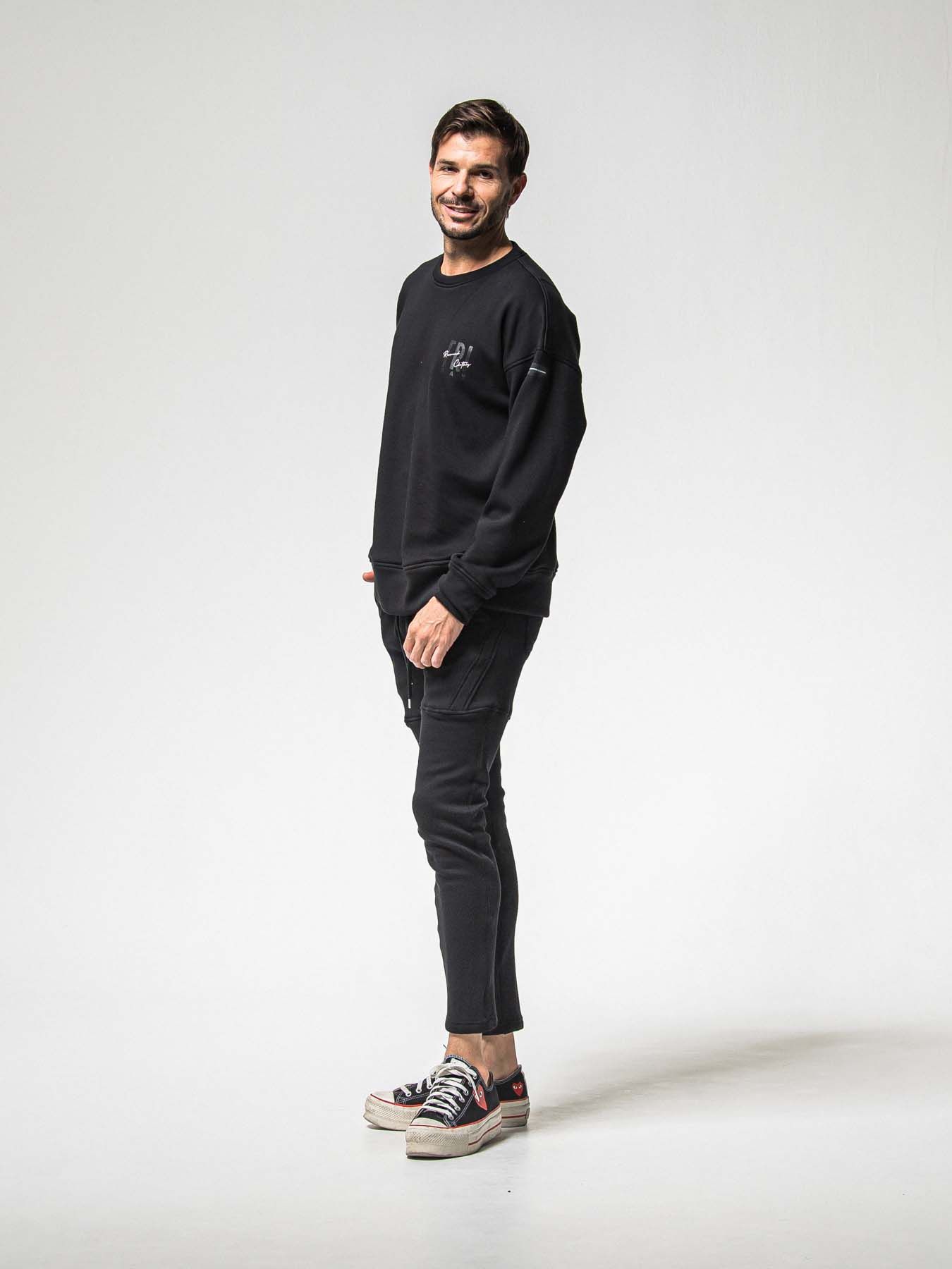 【予約品 】 VELOURS FLEECE TYLER PANTS / ベロアフリース タイラーパンツ / ブラック