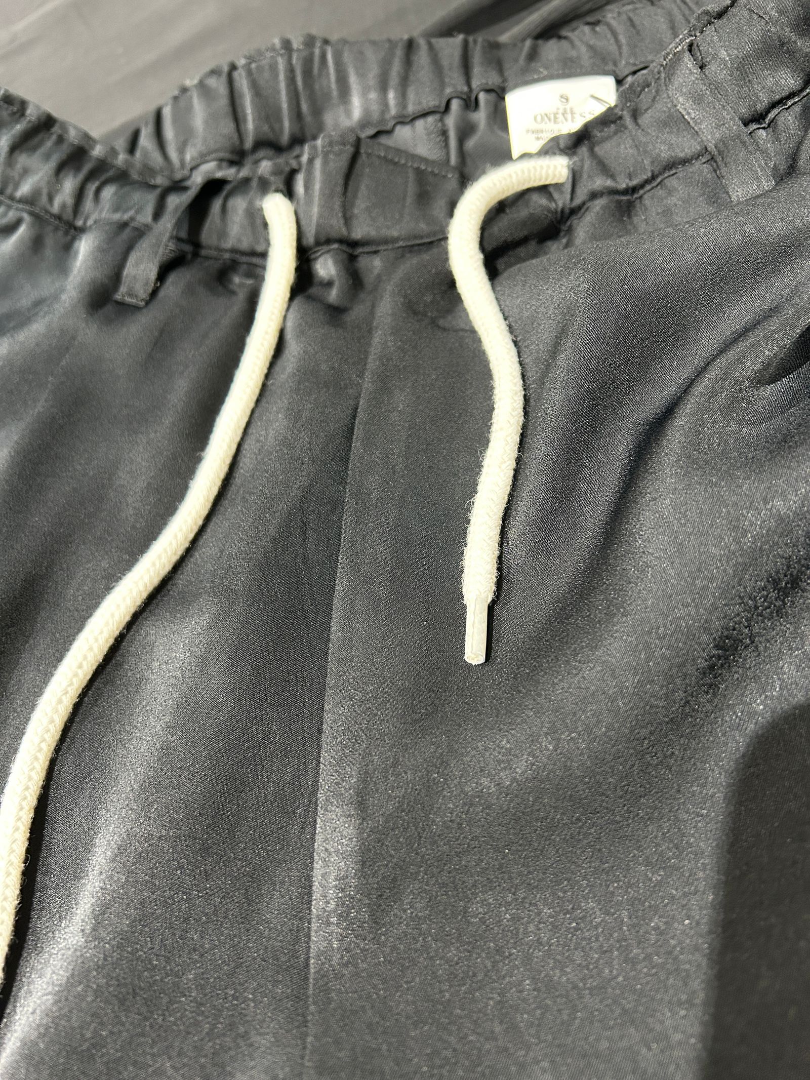【予約品 5月18日(日) 締切】Line Wide Slacks / ラインワイドスラックス / ブラック&ホワイトライン