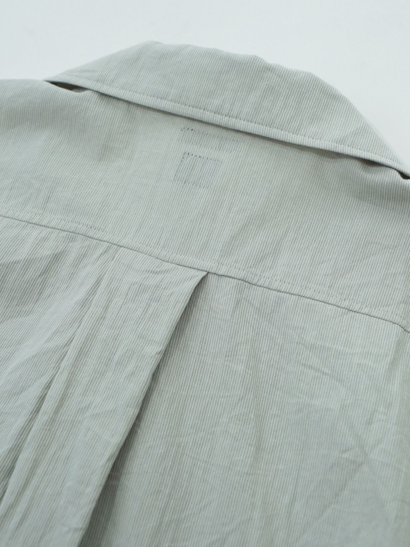 【予約品 2月1日(日) 締切】FLIPSHIRTS / オープンカラーシャツ / ライトグレー