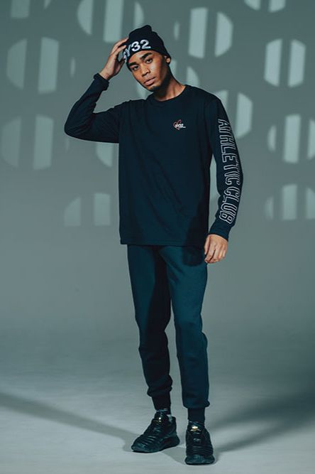 HEART MIX LOGO L/S TEE / ブラック 【SY32 by SWEET YEARS】