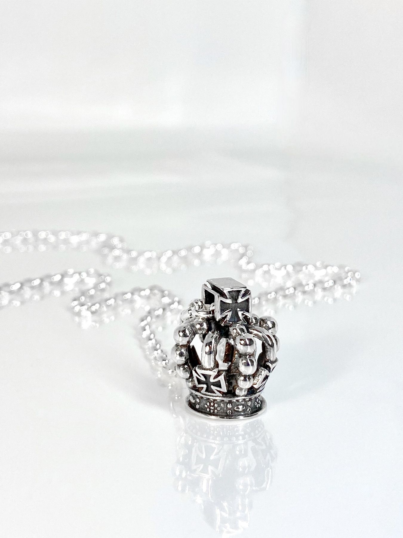 《受注生産》C:CROWN NECKLACE / Cクラウンチェーンネックレス / 注文から1～2週間後入荷予定