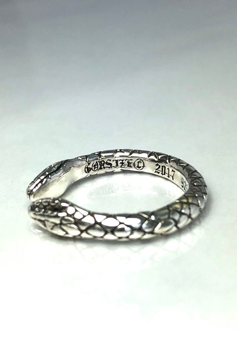 《受注生産》 TWO HEADED SNAKE RING / リング 【注文から2-3週間後入荷予定】