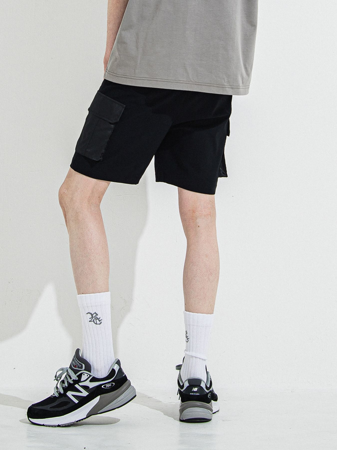 【予約品】DARRELL CARGO SHORTS / ダレルカーゴショーツ / ブラック