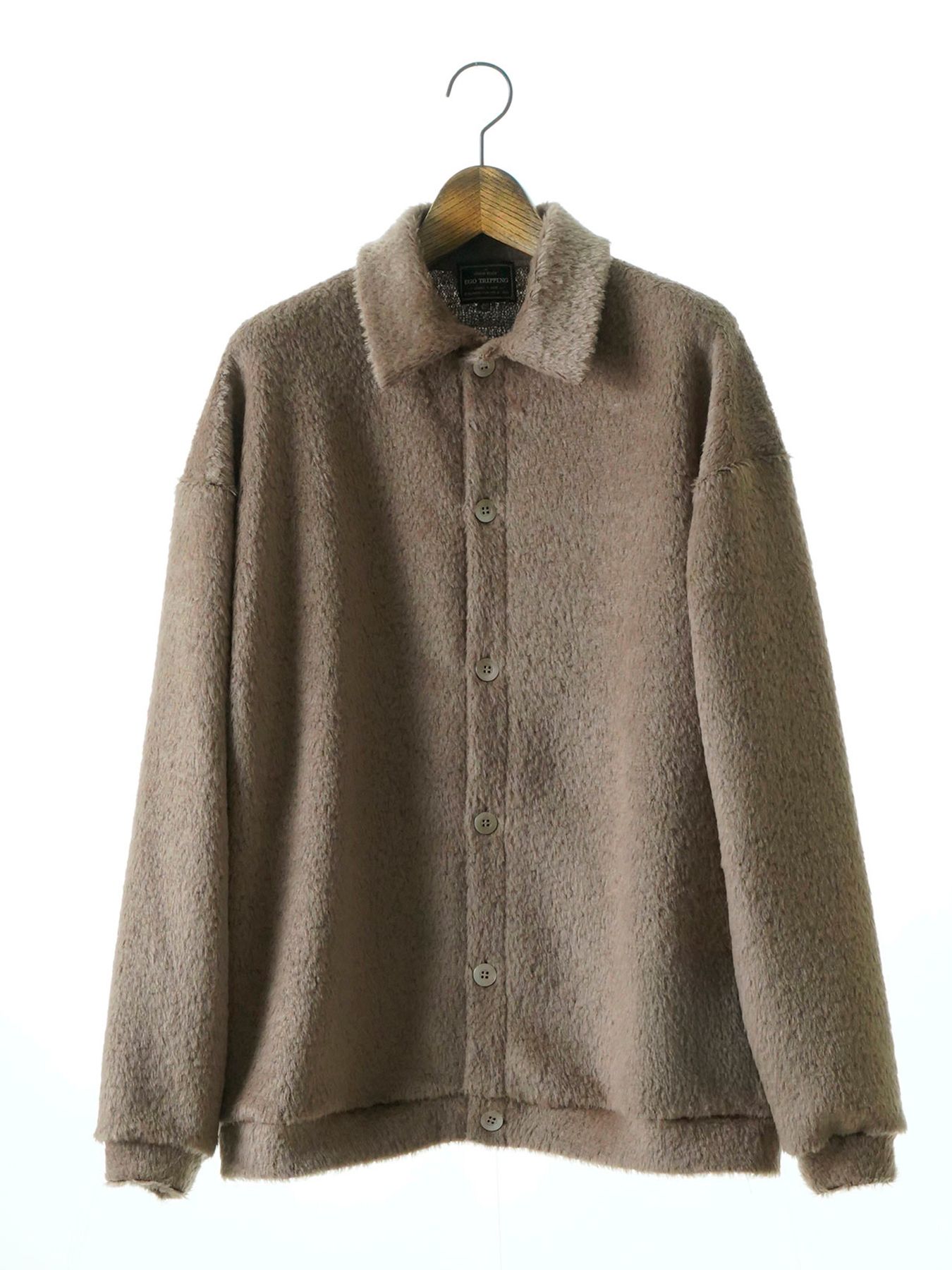 【予約品 6月2日(月) AM10時 締切】Haggylux / モヘアシャツ / ベージュ