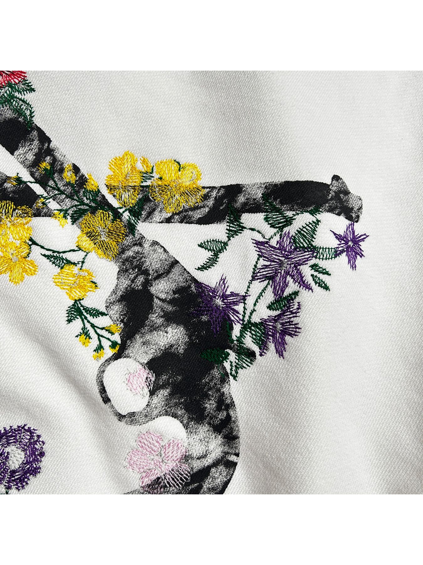【予約品 8月10日(日) 締切 】FLOWER GUN HOODIE / フラワーガン フーディー / オフホワイト