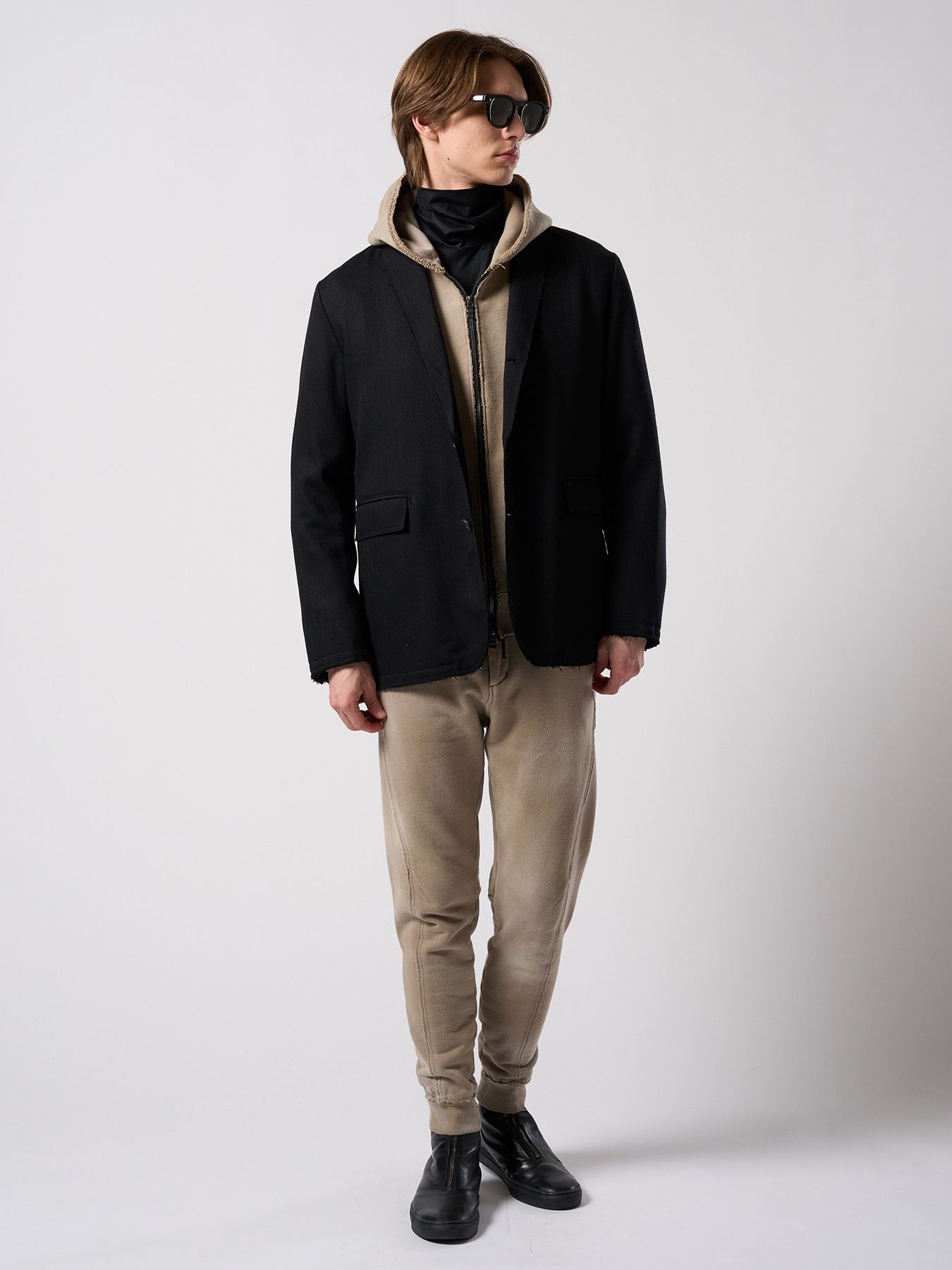 【予約品 4月19日(日) 18時締切】fade zip-up hoodie / フェード ジップアップ フーディー / フェードベージュ