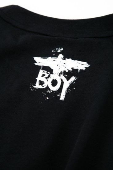 BIG BOY PAINT OVERSIZED T-SHIRTS/  ブラック 【BOY LONDON】