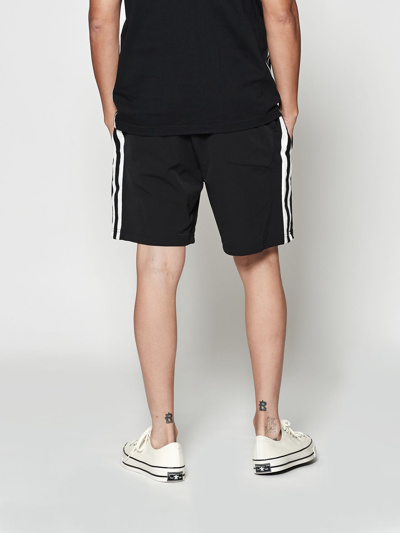 【予約品 10月9日(木) 締切】muta sweet shorts / ショートパンツ / ブラック【Acanthus × muta MARINE】