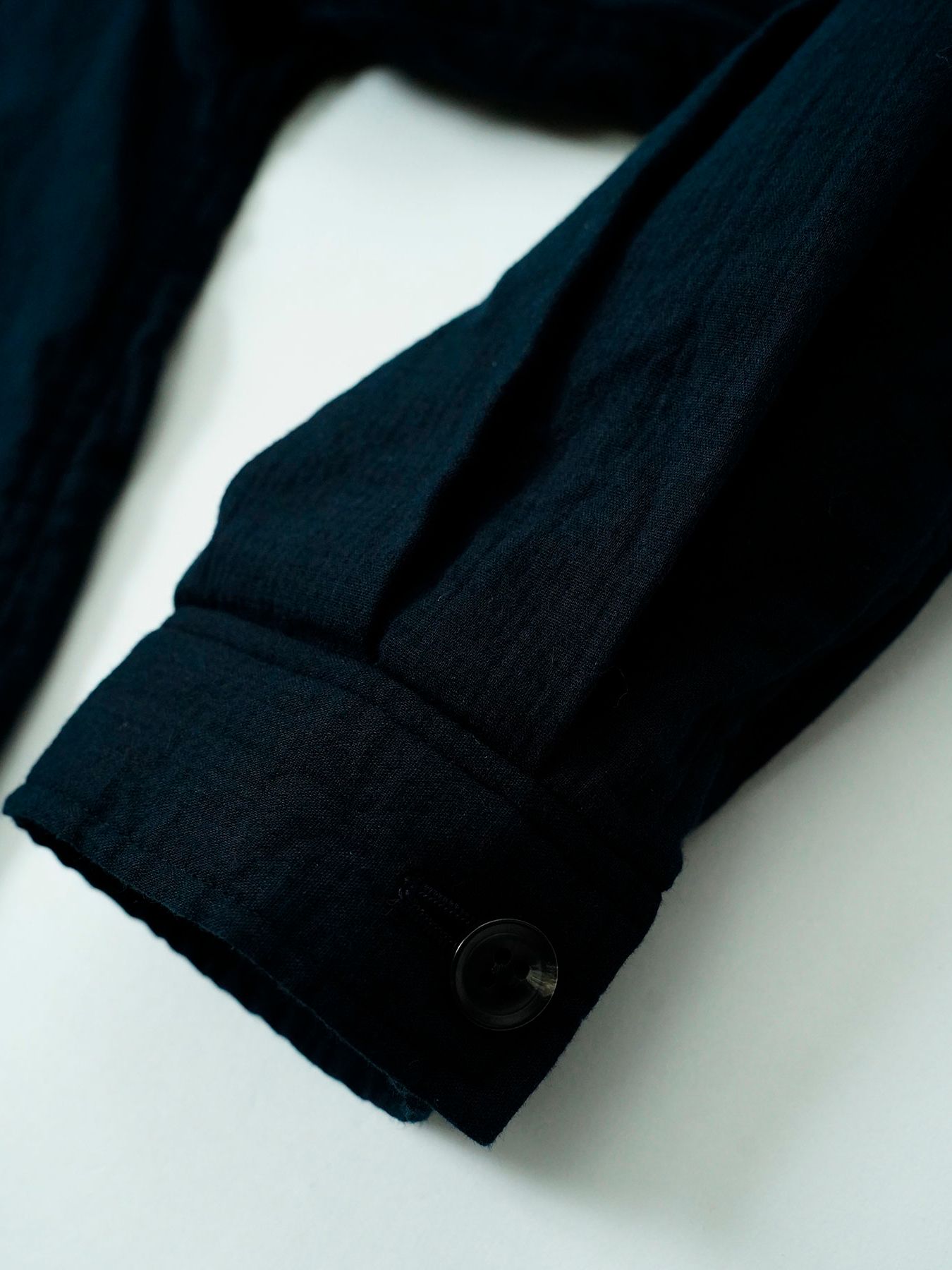 【予約品 11月9日(月) 締切】FEATHERALL / Wガーゼ カバーオール / ネイビー
