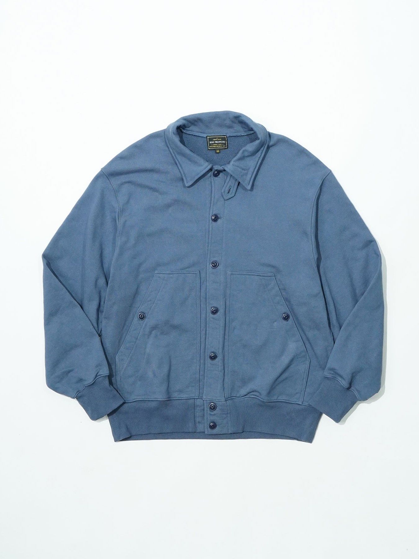 《予約品》 RELAXLUXE / スウェットジャケット / サックス