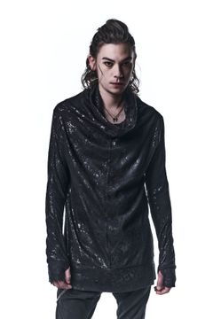《予約品》 LooseHighNeck ハイネック BlackFoilSmooth / Black 【kiryuyrik】 11月入荷予定