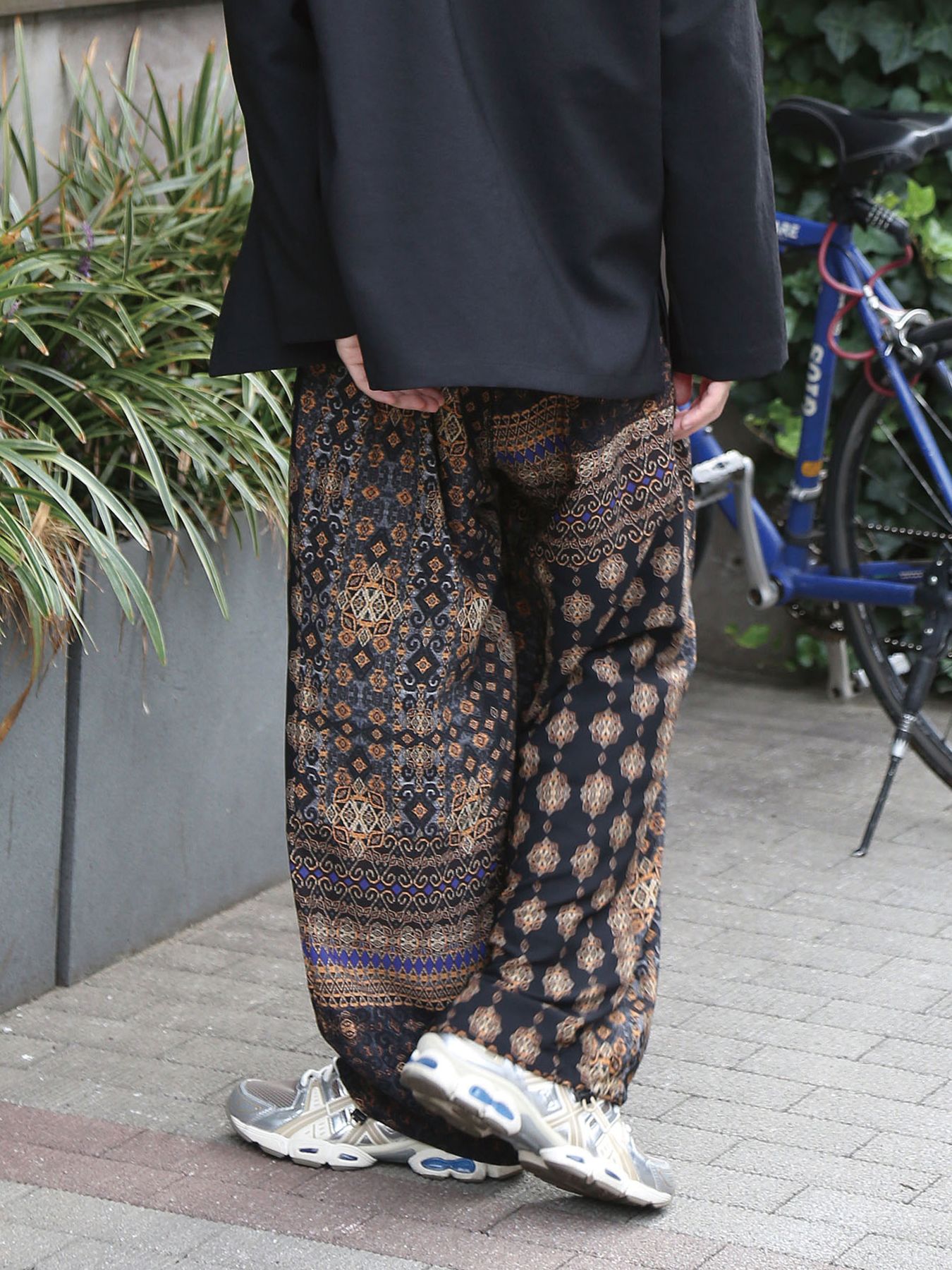 NOMAD PANTS / ブラック【QUOLT】