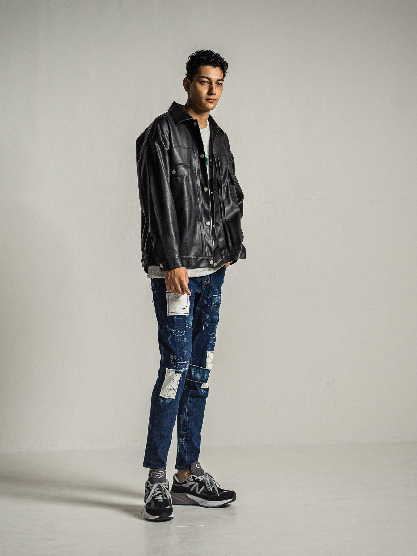 《予約9月1日18時締め》 MICK DENIM JERSEY  / ディンドリメイク