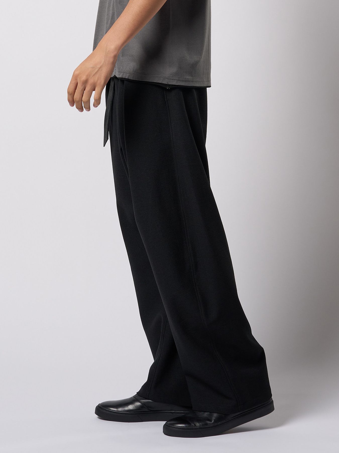 【予約品 9月23日(火) 締切】relax banana slacks / リラックス バナナスラックス / ブラック