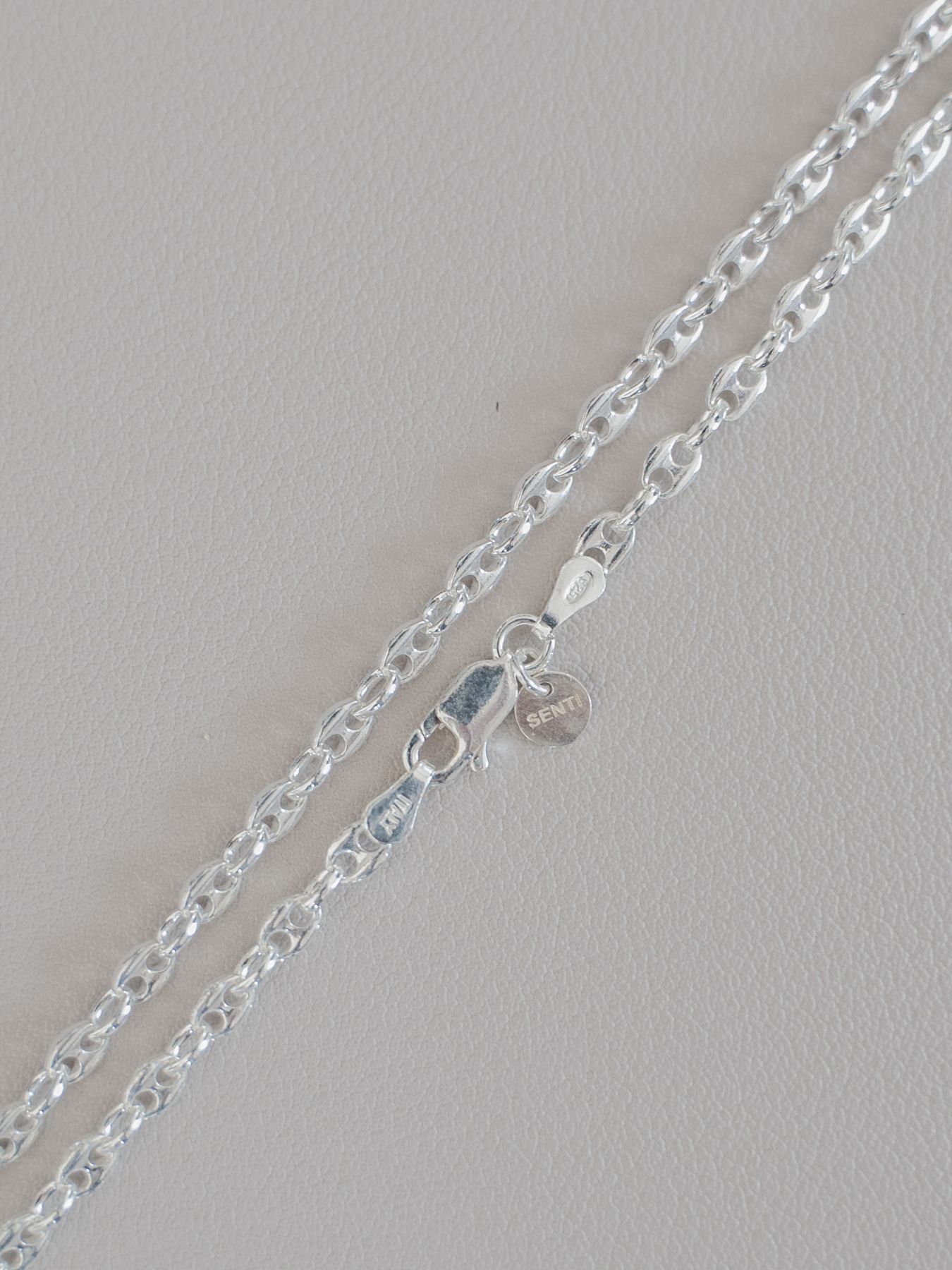 《予約品》 PUFFED MARINA CHAIN / チェーン / シルバー 【Iroquois.SENTI】