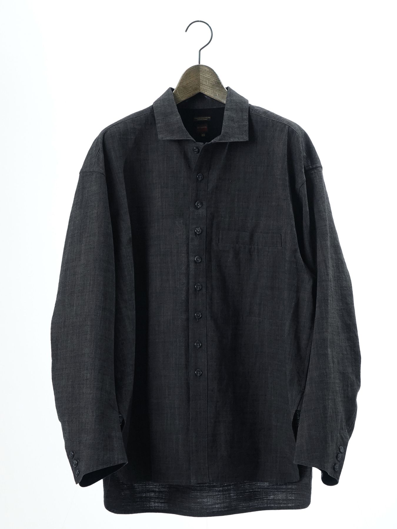 【予約品 10月26日(日) 締切】GERMANSHIRT / コットンシャツ / CHARCOAL