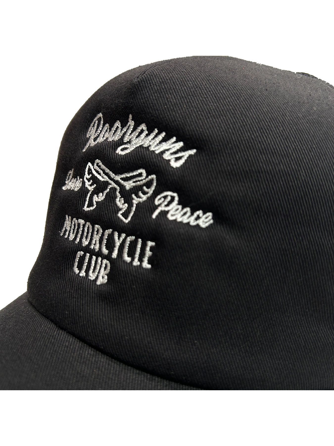 【予約品 8月10日(日) 締切 】ROARGUNS M/C BB CAP / roarguns MOTOR CYCLE CLUB ベースボールキャップ / ブラック