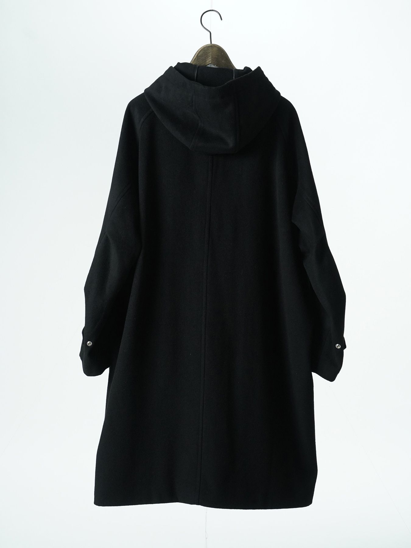 【予約品 5月27日(水) 締切】BURLY-COAT / フードコート / ブラック